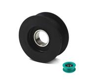 Castelgarden Drive Belt Idler Pulley Black (was green) All Models - All Years 325601570/1 image