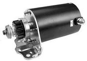 Genuine Briggs &amp; Stratton Starter Motor - Short Type - (PLASTIC GEAR) 497595 image