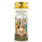 Holy Family Windproof Candle 6.5" (5 Pack) image