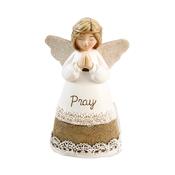 Hand Painted Resin Angel – Pray image