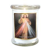 Divine Mercy LED Glass Candle image