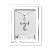 Communion Sterling Silver Cross Necklet image