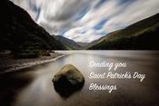 St Patrick's Day Mass Card - Glendalough
