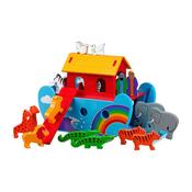 Rainbow Noah's Ark – Handmade Fair Trade Kids Wooden Toy