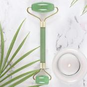 Jade Dual Ended Face Roller — MudPie Beauty Cottage image