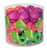 Neon Ball Assorted Pkt 24