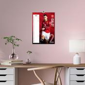 2026 CALENDAR MANCHESTER UNITED FC MONTH TO VIEW A3 WALL CALENDAR
