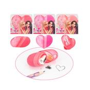 TOP Model 2in1 Heart Eraser And Sharpener BEST FRIENDS