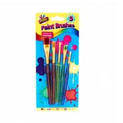 5 Assorted Paint Brushes