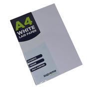 A4 White Laid Paper 100gsm - 25 pk