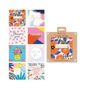 8 Mixed Thank you Cards
