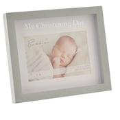 Bambino My Christening Day Frame 6" x 4" in Lidded Gift Box