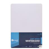 Ormond Blue A4 Dry Wipe Board - White