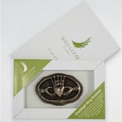 Claddagh Ring Emblem - Wild Goose Art