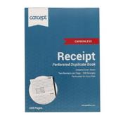 Carbonless Receipt Book - 100 pages