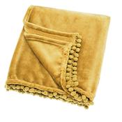 Cashmere Touch Fleece Throw Saffron image