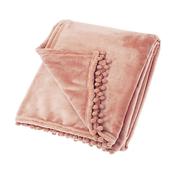 Walton &amp; Co. Cashmere Throw Pink image