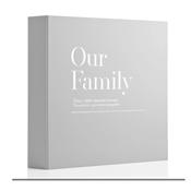 Coffee Table Scrapbook Album - Our Family