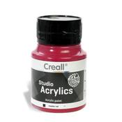 Creall Studio Acrylics, Acrylic Paint 500 ml, Madder Red