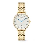 Daniel Wellington Petite Roman Numerals Date 5-link Gold image