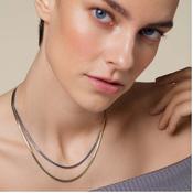 Rosefield Snake Necklace Duo Tone image