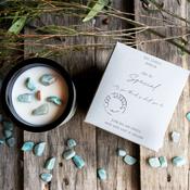 Eau Lovely So Special Candle (with Aventurine Gemstones)