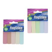 Stik.ie 250pcs Flag Stikie Notes - 5 Asst Pastel image