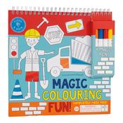 Floss &amp; Rock Magic Colouring Fun – Construction