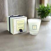 TIPPERARY CRYSTAL Honeysuckle Candle Filled Tumbler Glass