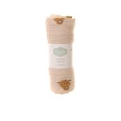 HIGHLAND COW MUSLIN