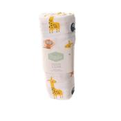 Ziggle Large Single Muslin - Savanna Animals