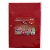 Icon Craft Pkt10 A4 Felt Sheets  Red image