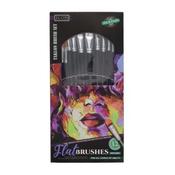 12 Pack Taklon Brushes