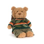 Jellycat Bartholomew Bear 'Hiking Outdoors' image