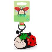 Legami Ladybug Plush Key Ring - Tiny Super Soft