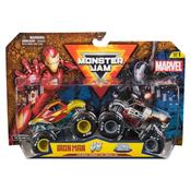 Monster Jam 1.64 Marvel Die Cast Trucks 2 Pack