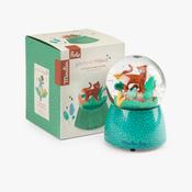 Moulin Roty The Mawa Forest Musical Snow Globe