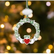 Newbridge Claddagh Shamrock Christmas Tree Decoration