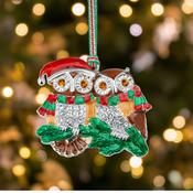 Newbridge Owl Couple Tree Decoration image