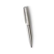 Newbridge Pen Ribbed Top Silver Plated Pen image