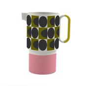 Orla Kiely Spot Square Pink 1.5L Oval Pitcher Vase