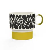 Orla Kiely Sycamore Stripe Yellow Mug image