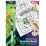 Ormond A4 14Pg Wipe Clean Activity Book - Mazes image