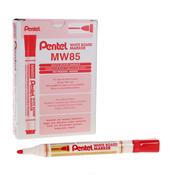 Pentel Mw85 Whiteboard Marker Bullet Point - Red image