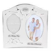 Photo Frame 2Tone S/Plated Double Anniversary - 25th image