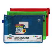 Premto Pkt.3 A4+ Extra Durable Mesh Wallet - Asst