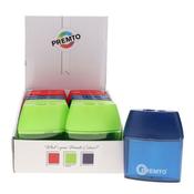 Premto Twin Hole Pencil Sharpener - Asst CDU