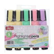 Proscribe Pkt.5 Pastel Highlighter Pens - Asst image