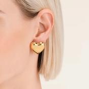 Rosefield Puffy Heart Studs image