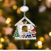 Newbridge Santa and Robin Christmas Decoration